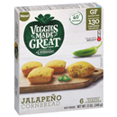 Veggies Made Great Jalapeno Cornbread, Mild, 6Ct