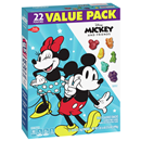 Betty Crocker Fruit Flavored Snacks, Assorted, Disney Mickey And Friends, Value Pack 22-.08 Oz. Pouches