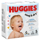 Huggies Snug & Dry Diapers, Disney Baby, 5 (Over 27 Lb)