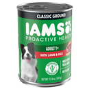 IAMS Premium Dog Food With Lamb & Rice Pate