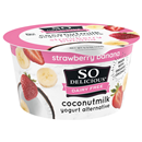 So Delicious Dairy Free Coconut Milk Strawberry Banana Yogurt Alternative