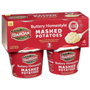 Idahoan Buttery Homestyle Mashed Potatoes Cup 4-pack
