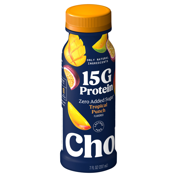 Chobani 15G Protein Drink, Zero Added Sugar, Tropical Punch | Hy