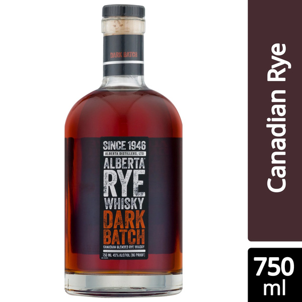 Alberta Premium Dark Batch Rye Canadian Whisky 750 ml | Hy-Vee 