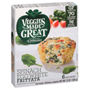 Garden Lites Veggies Made Great Frittata Spinach Egg White 6Ct