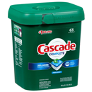 Cascade Complete Dawn Fresh Scent Action Pacs Dishwasher Detergent 63Ct