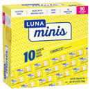 Luna Minis Lemonzest Snack Size Nutrition Bars 10-.81 oz Bar