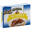 Geisha Octopus in Sunflower Oil