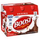 Boost Original Rich Chocolate Complete Nutritional Drink 6Pk