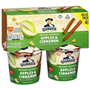 Quaker Instant Apples & Cinnamon Oatmeal Value Pk 4-1.51 oz