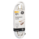 GE Extension Cord 6' Indoor White
