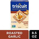 Triscuit Roasted Garlic Whole Grain Wheat Crackers