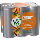V8 +Energy Orange Pineapple Vegetable & Fruit Juice 6Pk