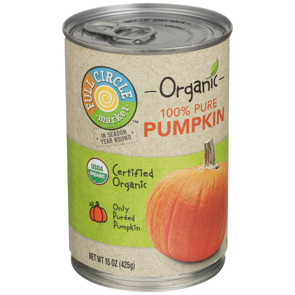 Full Circle Organic 100% Pure Pumpkin | Hy-Vee Aisles Online