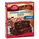 Betty Crocker Delights Supreme Chocolate Chunk Brownie Mix