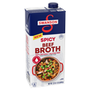 Swanson 100% Natural Spicy Beef Broth