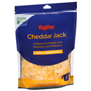 Hy-Vee Finely Shredded Cheddar Jack Natural Cheese