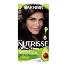 Garnier Nutrisse Nourishing Color Creme, 30 Darkest Brown (Sweet Cola)