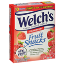 Welch's Fruit Snacks, Strawberry, 10-0.8 oz