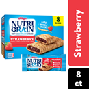 Kellogg's Nutri Grain Strawberry Cereal Bars 8-1.3 oz Bars