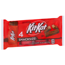 KIT KAT Milk Chocolate Wafer Snack Size, 4Ct