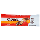 Quest Candy Bar, Gooey Caramel with Peanuts
