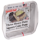 Handi-Foil Heavy Duty Square Cake Pans