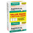 TopCare Low Dose Aspirin 81mg Chewable Orange Flavor 3-36 Ct