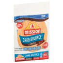 Mission Carb Balance Chipotle Fajita Tortilla Wraps, 8Ct