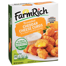 Farm Rich Cheese Curds, Cheddar, Breaded