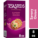 Toasteds Savory Onion Crackers