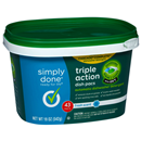 Simply Done Triple Action Dish Pacs, Fresh Scent, 43Ct