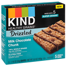 KIND Healthy Grains Milk Chocolate Drizzle 5-1.16oz Bars