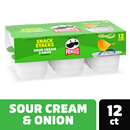 Pringles Snack Stacks! Sour Cream & Onion Flavored Potato Crisps 12-0.74 Oz