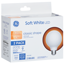 GE LED Soft White 40W Light Bulbs, Classic Shape