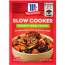McCormick Slow Cookers Hearty Beef Stew Seasoning Mix