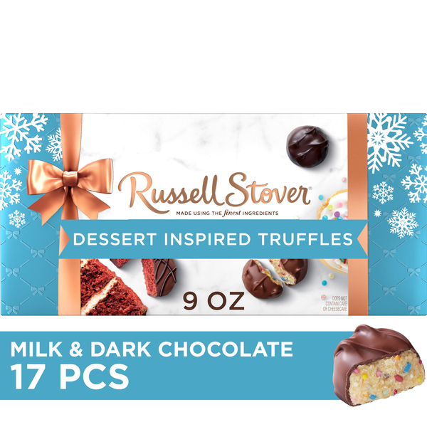Russell Stover Dessert Inspired Truffles, Assorted, 17 Pieces | Hy