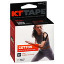 KT Tape Therapeutic Tape, Original, Black, 10" Precut