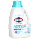 Clorox 2 Laundry Additive, Stain Remover, For Colors, Free & Clear, 3 In 1