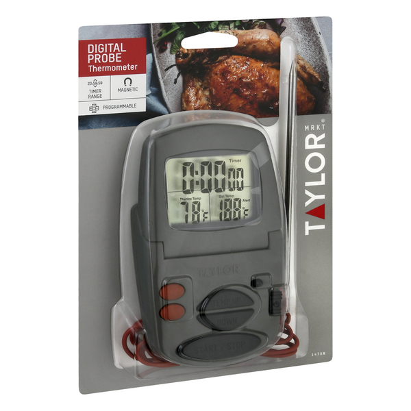 Taylor Digital Probe Thermometer  Hy-Vee Aisles Online Grocery Shopping