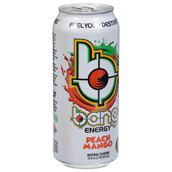 Bang Energy Drink - Peach Mango - Shop Sports & Energy Drinks at H-E-B