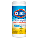 Clorox Disinfecting Bleach Free Crisp Lemon Cleaning Wipes 35 Count