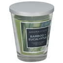 Aromascape Candle, Bamboo + Eucalyptus