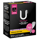 U by Kotex Barely There Thin Wrapped Daily Liners