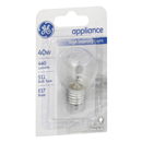 Ge Light Bulb, High Intensity Light, Appliance, 40 Watts