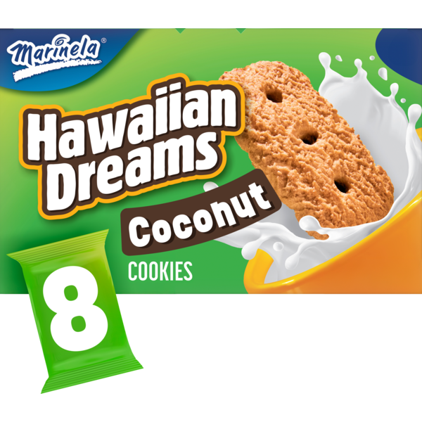 Marinela Hawaiian Dreams Coconut Cookies, 8 packs | Hy-Vee Aisles