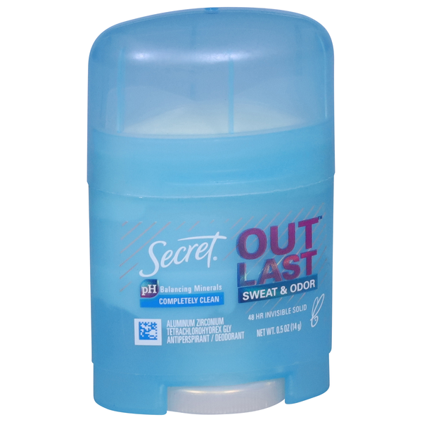 Secret Outlast Completely Clean Invisible Solid Antiperspirant