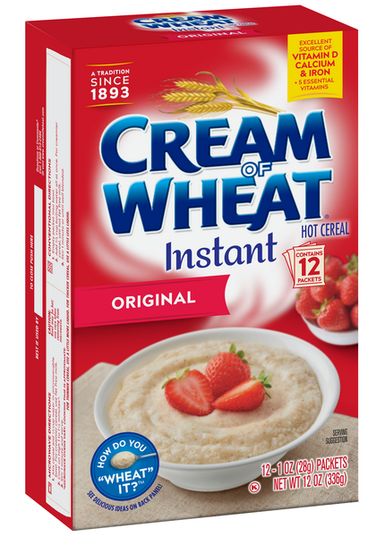Cream of Wheat Instant Hot Cereal (Pack of 3), 36 packs - Foods Co.