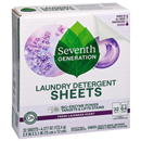 Seventh Generation Laundry Detergent Sheets, Fresh Lavender Scent