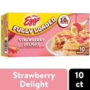 Eggo Fully Loaded Waffles, Strawberry Delight, 10Ct